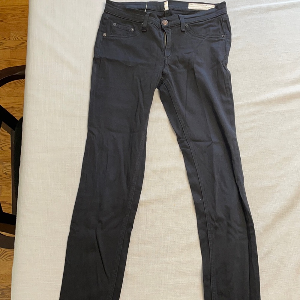 Rag & Bone black skinny - size 27